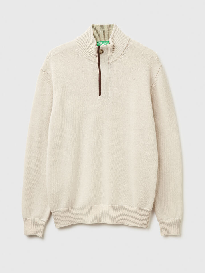 TURTLE NECK SWEATER Homme image number 5